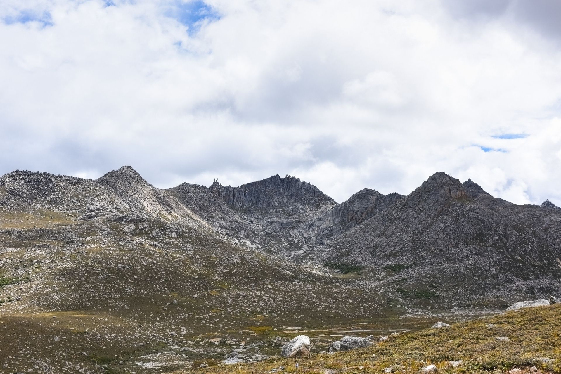 Rabbit mountain in Litang, Sichuan, China